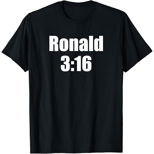 Amazon.com: Falling in Reverse Ronald 3:16 T-Shirt : Clothing